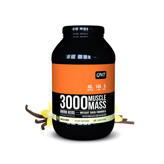 3000Muscle Mass 1.3kg Vanilla QNT