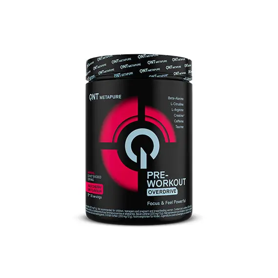 Pre-workout OVERDRIVE - MANGO - RASPBERRY - CHILD CHERRY - SWEET LEMONADE, 2 imazh