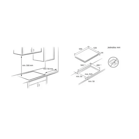 SUPRINE SAMSUNG INCASO NZ64B5066GK/U2 ME INDUKSION, 10 imazh