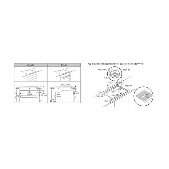 SUPRINE SAMSUNG INCASO NZ64B5066GK/U2 ME INDUKSION, 9 imazh