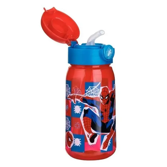 Shishe uji plastike për fëmijë me dizajn Spiderman 510ml