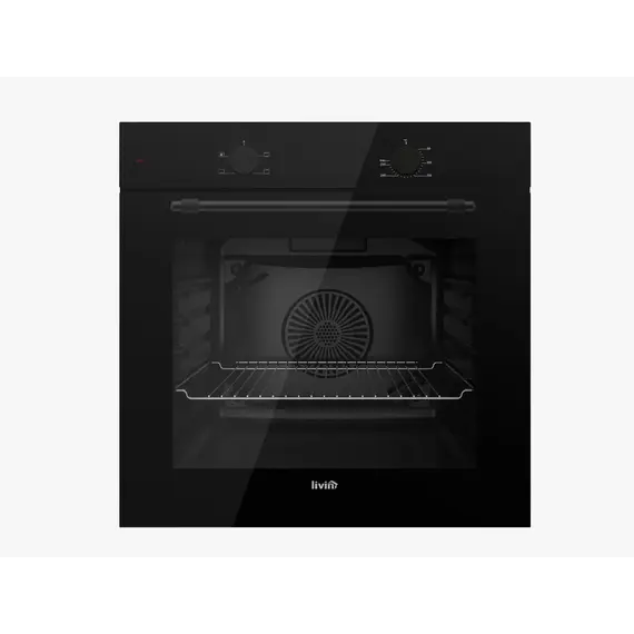 Furrë Inkaso LIVIN QBPLY610CS – 78L, 2 Celësa, 60 cm, E Zeze