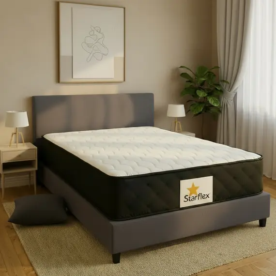 Dyshek Starflex Pro 28x90x190 cm + 1 Jastëk Komfort 40x60 cm, 2 imazh