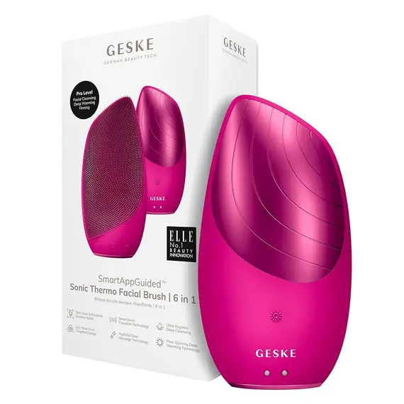 Furçë pastruese sonike për fytyrën SmartAppGuided™ 5 në 1 Magenta