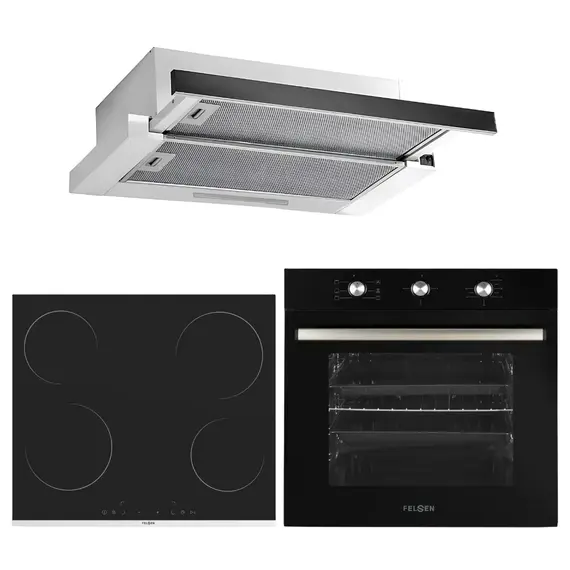 Set Furre dhe Suprine Felsen 3Ç FFE MFA 614 BL / FPI-6004 MS261 + Aspirator Felsen ASFE ECR F6 X