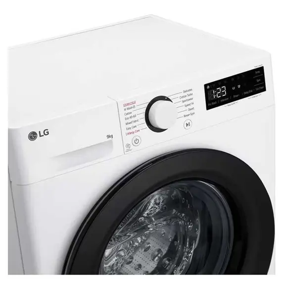 Lavatriçe LG F2WR509SBW 9 kg – Inverter Direct Drive, Steam Care, 3 imazh