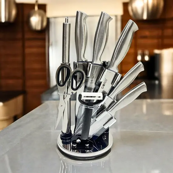 Thika Kuzhine Majestic Mat - Me mbajtese, 8 cope, 2 imazh