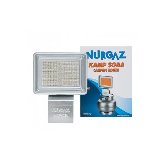 Ngrohëse me Gaz Nurgaz NG 309 1500W për Camping dhe Ambientet e Jashtme – Me Trup të Galvanizuar, 2 imazh