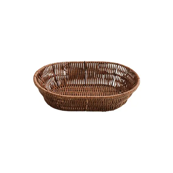 Kanister Ovale Nesty Brown - 25x20 cm