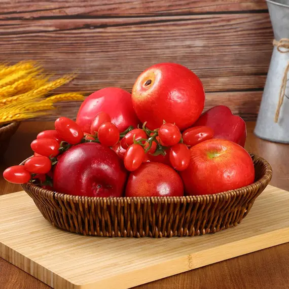 Kanister Ovale Nesty Brown - 25x20 cm, 2 imazh