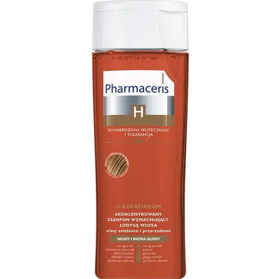 Shampo rigjeneruese me keratinë Pharmaceris H-Keratineum 250 ml