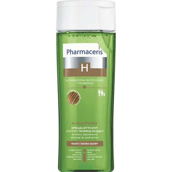Shampo sebopastruese për flokë dhe skalp Pharmaceris H-Sebopurin 250 ml