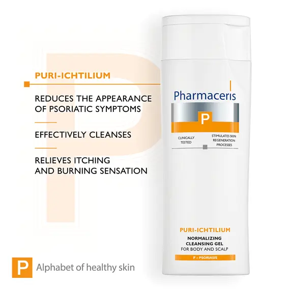 Xhel pastrues me ihtiol për lëkurë problematike Pharmaceris Puri-Ichtilium 250 ml, 4 imazh