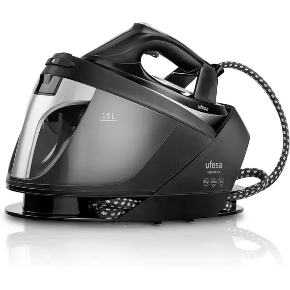 Set Ufesa Hekur me Kaldajë Digital Care 2600W + Tavolinë Hekurosjeje Ufesa Splash, 2 imazh