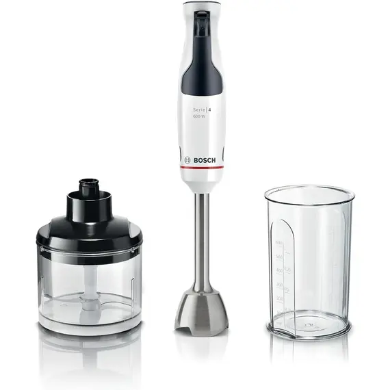 Set Shtrydhëse Frutash & Perimesh Bosch MES25C0 700W 2L + Blender Dore Bosch MSM4W220 600W, 6 imazh