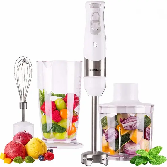 Set Blender Dore First Austria FA-5273-2 600W + Toster First Austria FA-5338-5 800W + Ibrik Elektrik First Austria FA-5427-2-BA, 2 imazh