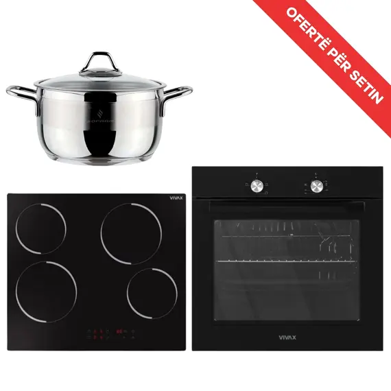 Set Furre & Suprinë VIVAX BO-624MH G / BH-04MVC + Tenxhere SOFRAM 22cm